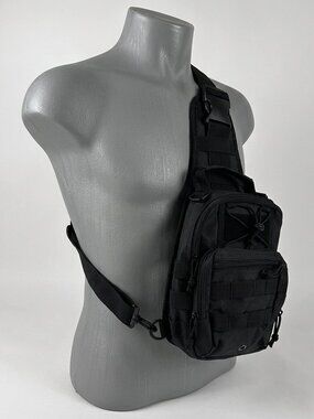 Bre Tactical Outdoor Bl050 Sling Bag Black Shoulder Pack